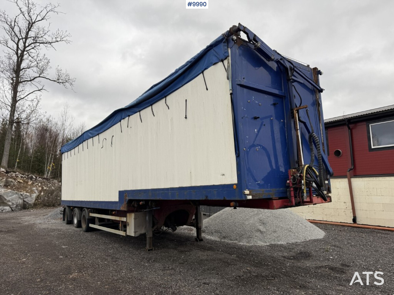 Wood chip trailer Kilafors TNRBM3CFTS-45-1 - Semirremolque volquete: foto 1 Wood chip trailer Kilafors TNRBM3CFTS-45-1 - Semirremolque volquete: foto 1