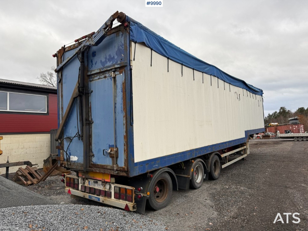 Wood chip trailer Kilafors TNRBM3CFTS-45-1 - Semirremolque volquete: foto 3 Wood chip trailer Kilafors TNRBM3CFTS-45-1 - Semirremolque volquete: foto 3