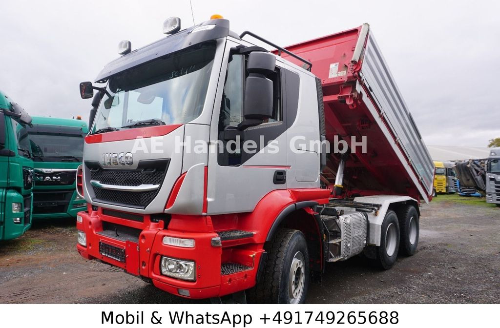 Iveco Trakker 500 BL 6x4 *Retarder/11m³/Wechselkipper - Cabeza tractora: foto 1 Iveco Trakker 500 BL 6x4 *Retarder/11m³/Wechselkipper - Cabeza tractora: foto 1