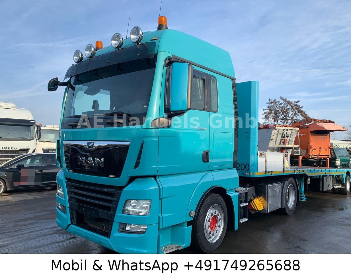Cabeza tractora MAN TGX 18.500 XLX LL *Retarder/Standklima/Hubsattel: foto 9 Cabeza tractora MAN TGX 18.500 XLX LL *Retarder/Standklima/Hubsattel: foto 9