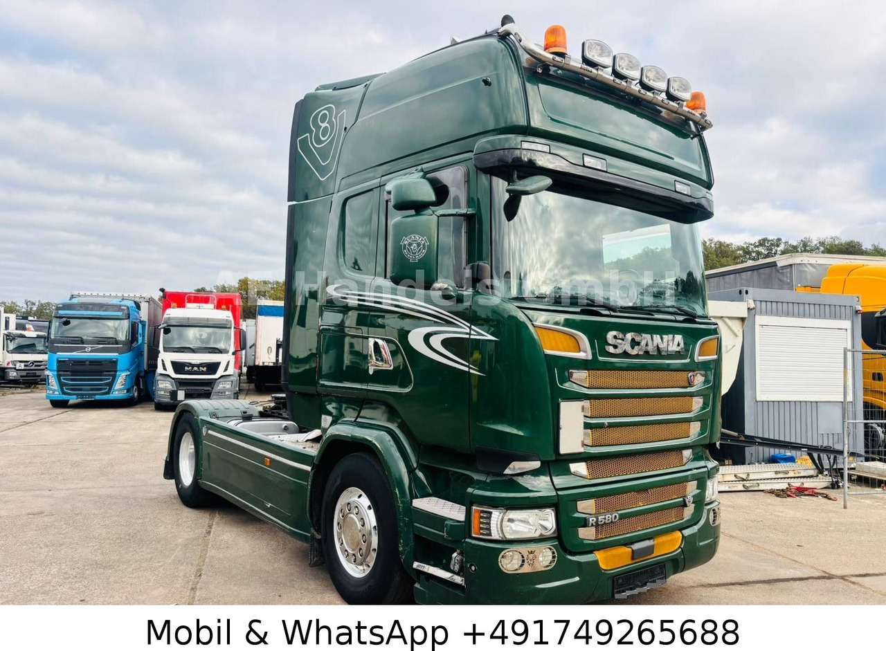 Scania R580 TopLine LL *Retarder/Standklima/ACC/Hydr. - Cabeza tractora: foto 1 Scania R580 TopLine LL *Retarder/Standklima/ACC/Hydr. - Cabeza tractora: foto 1