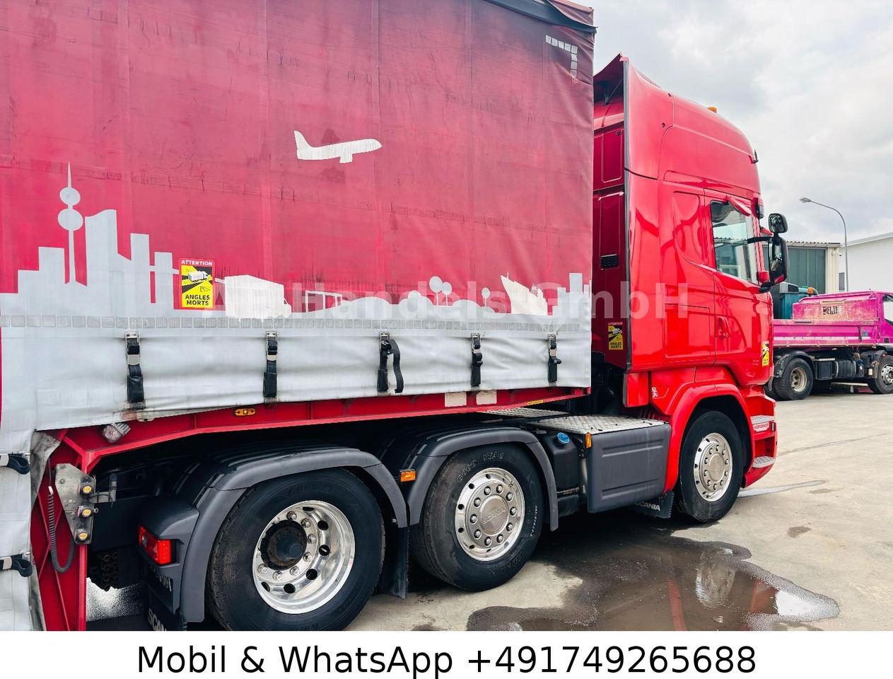 Scania R580 V8 TopLine BL 6x2*Retarder/Standklima/Alcoa - Cabeza tractora: foto 4 Scania R580 V8 TopLine BL 6x2*Retarder/Standklima/Alcoa - Cabeza tractora: foto 4