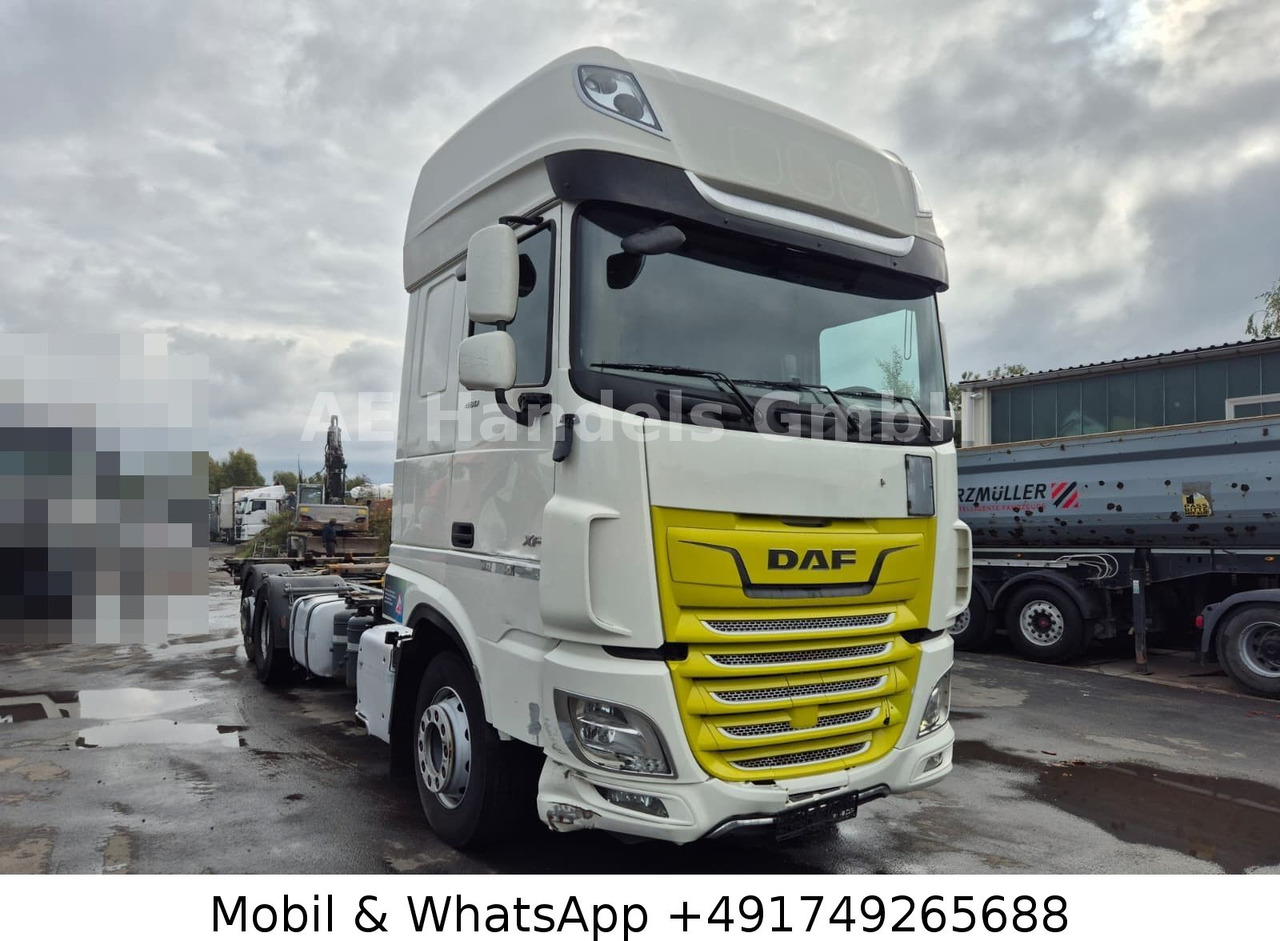 DAF XF480 SSC BDF *Retarder/Lift/ACC/2xTank/AHK/LDW - Camión portacontenedore/ Intercambiable: foto 1 DAF XF480 SSC BDF *Retarder/Lift/ACC/2xTank/AHK/LDW - Camión portacontenedore/ Intercambiable: foto 1