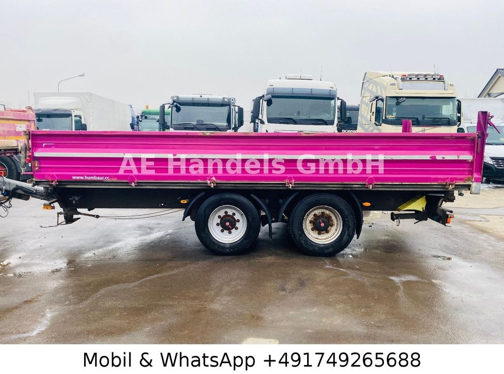 Humbaur HTK 135524 TA-BE 3 Seiten Tandem *8m³ - Remolque volquete: foto 2 Humbaur HTK 135524 TA-BE 3 Seiten Tandem *8m³ - Remolque volquete: foto 2