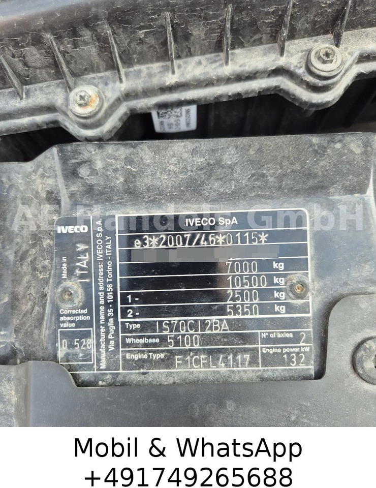 Grua de remolque autos Iveco Daily 70C18 Doka *Manual/Seilwinde-Ramsey+Funk: foto 16 Grua de remolque autos Iveco Daily 70C18 Doka *Manual/Seilwinde-Ramsey+Funk: foto 16