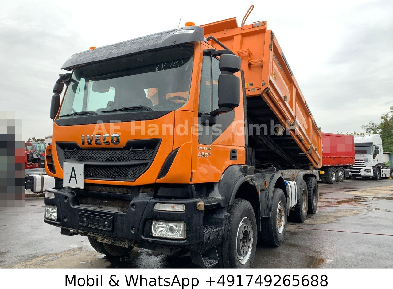 Iveco Trakker 450 E6 BB 8x4 Meiler *13m³/Bordmatik/AP - Camión volquete: foto 1 Iveco Trakker 450 E6 BB 8x4 Meiler *13m³/Bordmatik/AP - Camión volquete: foto 1
