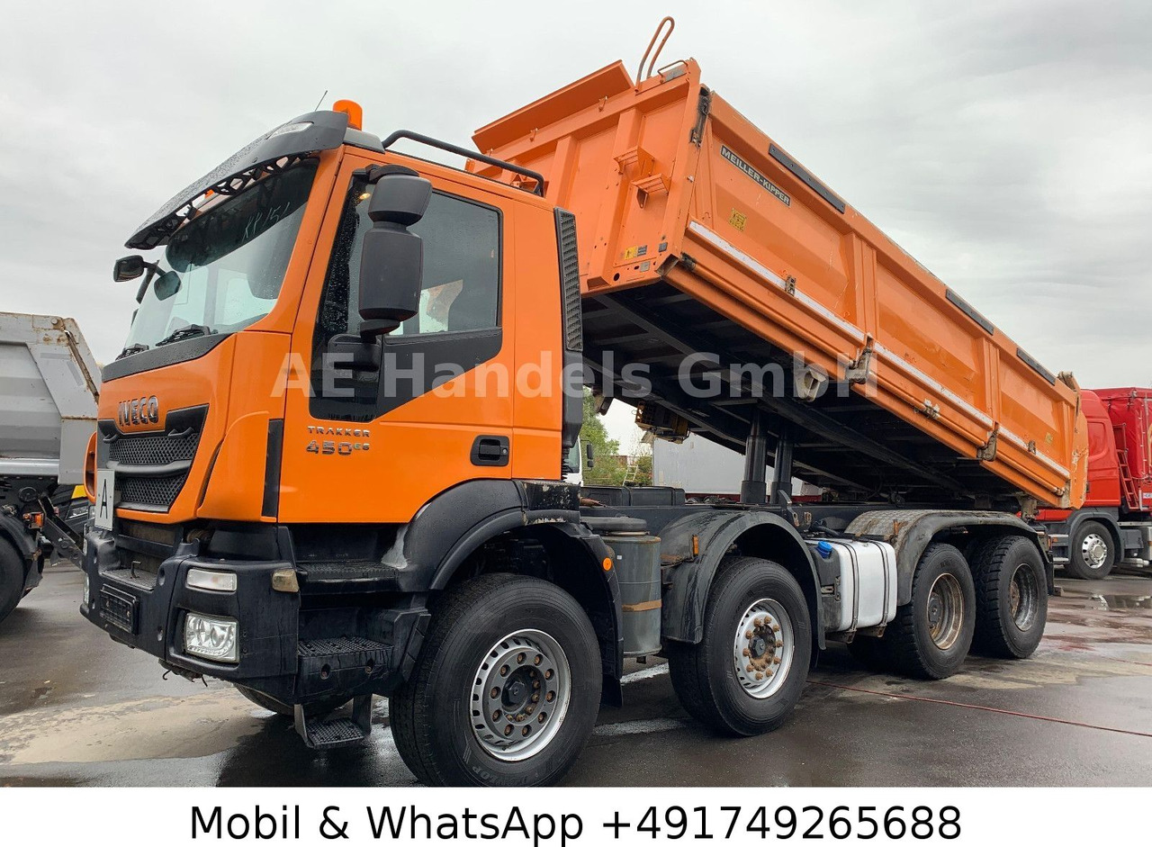 Iveco Trakker 450 E6 BB 8x4 Meiler *13m³/Bordmatik/AP - Camión volquete: foto 3 Iveco Trakker 450 E6 BB 8x4 Meiler *13m³/Bordmatik/AP - Camión volquete: foto 3