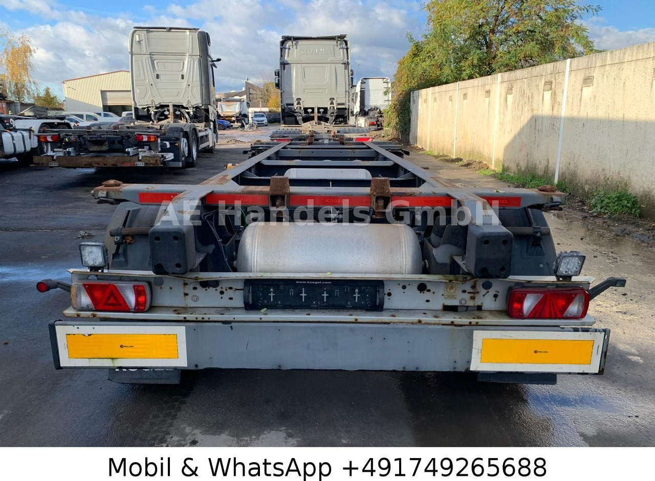 Kögel AW 18 BDF Drehschemel *Scheibenbremsen/Vollluft - Remolque portacontenedore/ Intercambiable: foto 3 Kögel AW 18 BDF Drehschemel *Scheibenbremsen/Vollluft - Remolque portacontenedore/ Intercambiable: foto 3