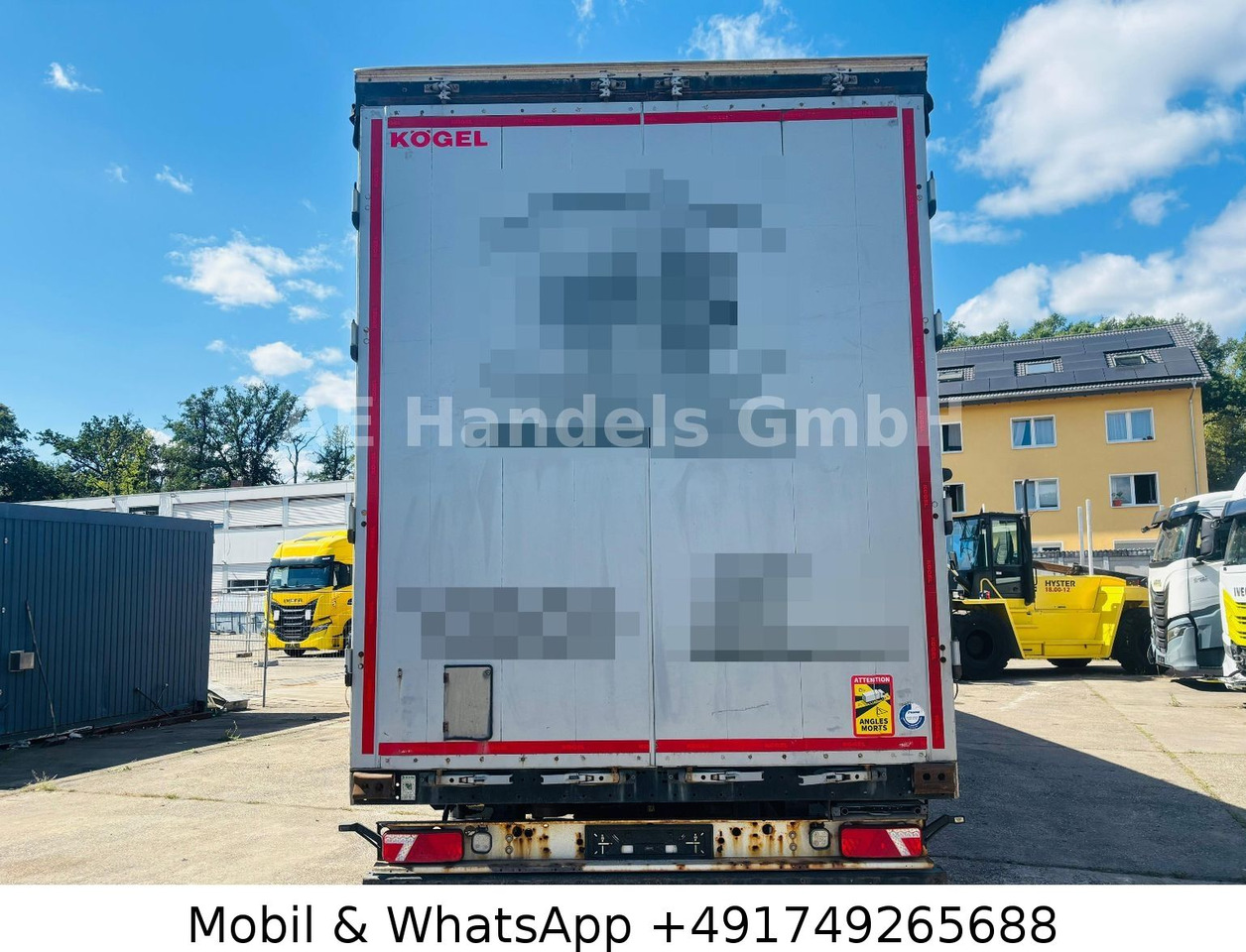 Kögel S24-1 MEGA *Edscha/Tautliner/Lift/Wabco - Semirremolque lona: foto 5 Kögel S24-1 MEGA *Edscha/Tautliner/Lift/Wabco - Semirremolque lona: foto 5