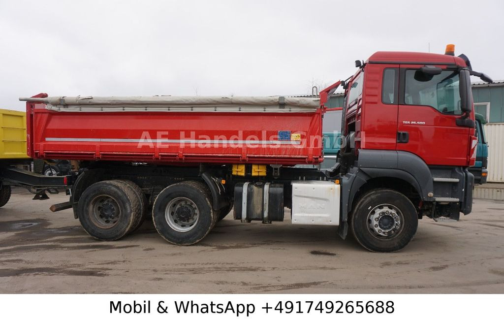 MAN TGS 26.500 XLX BB 6x4 *Pritarder/MEILLER-10m³/AP - Camión volquete: foto 3 MAN TGS 26.500 XLX BB 6x4 *Pritarder/MEILLER-10m³/AP - Camión volquete: foto 3