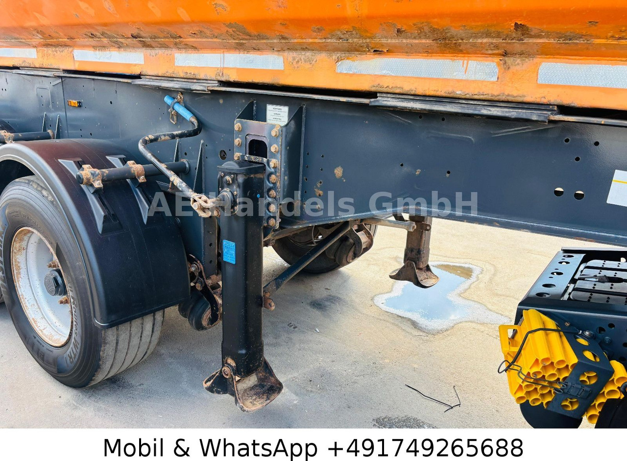 Semirremolque volquete Meiller KISA 3 Stahl *24m³/1.Liftachse/Podest/Rollplane: foto 17