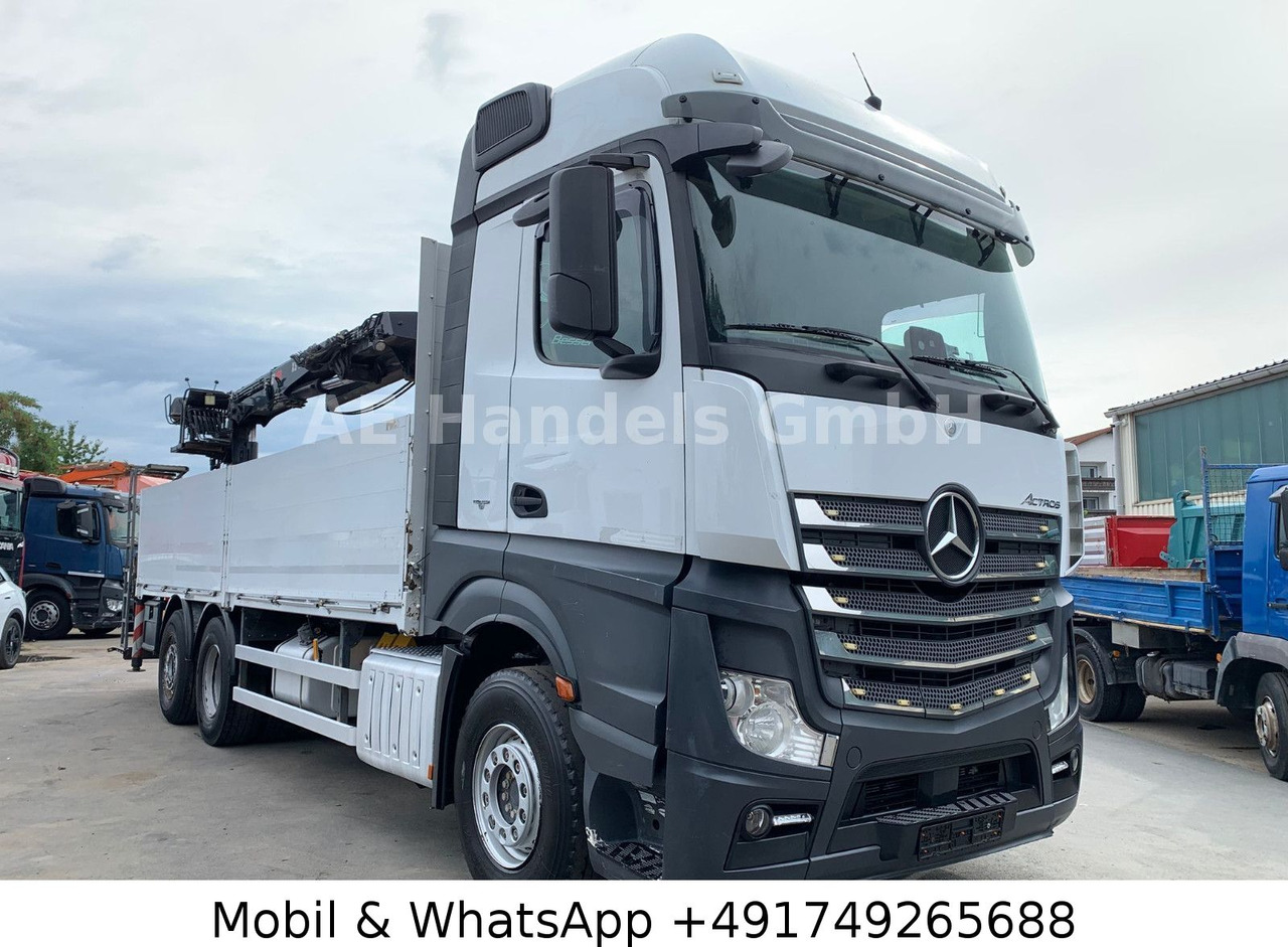Camión caja abierta, Camión grúa Mercedes-Benz Actros IV 2645 L LL 6x2 *Retarder/Hiab-177K-Pro: foto 6