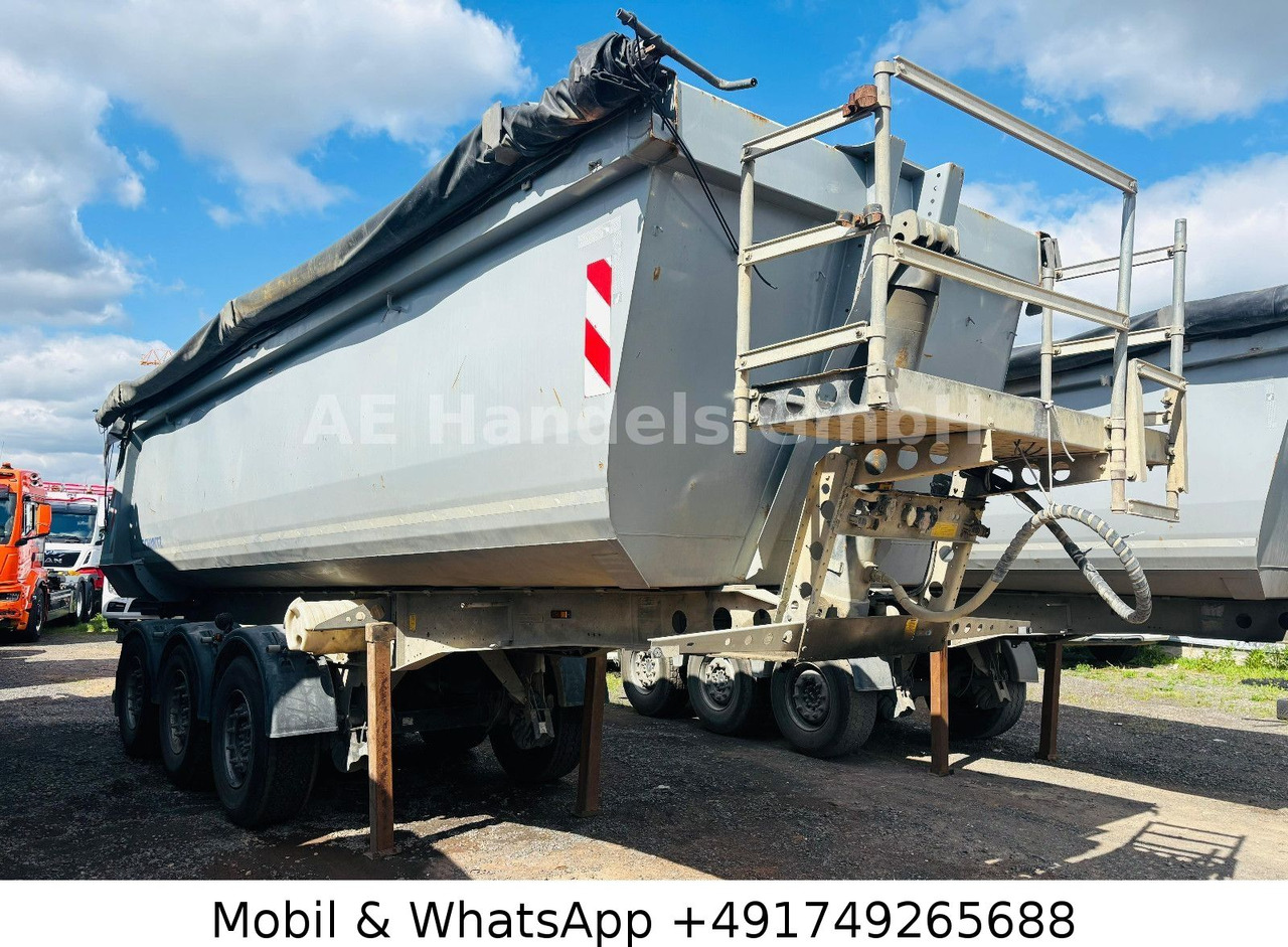 Schmitz Cargobull SKI 24 Stahl *24m³ / 1.Liftachse / Schieber - Semirremolque volquete: foto 1 Schmitz Cargobull SKI 24 Stahl *24m³ / 1.Liftachse / Schieber - Semirremolque volquete: foto 1