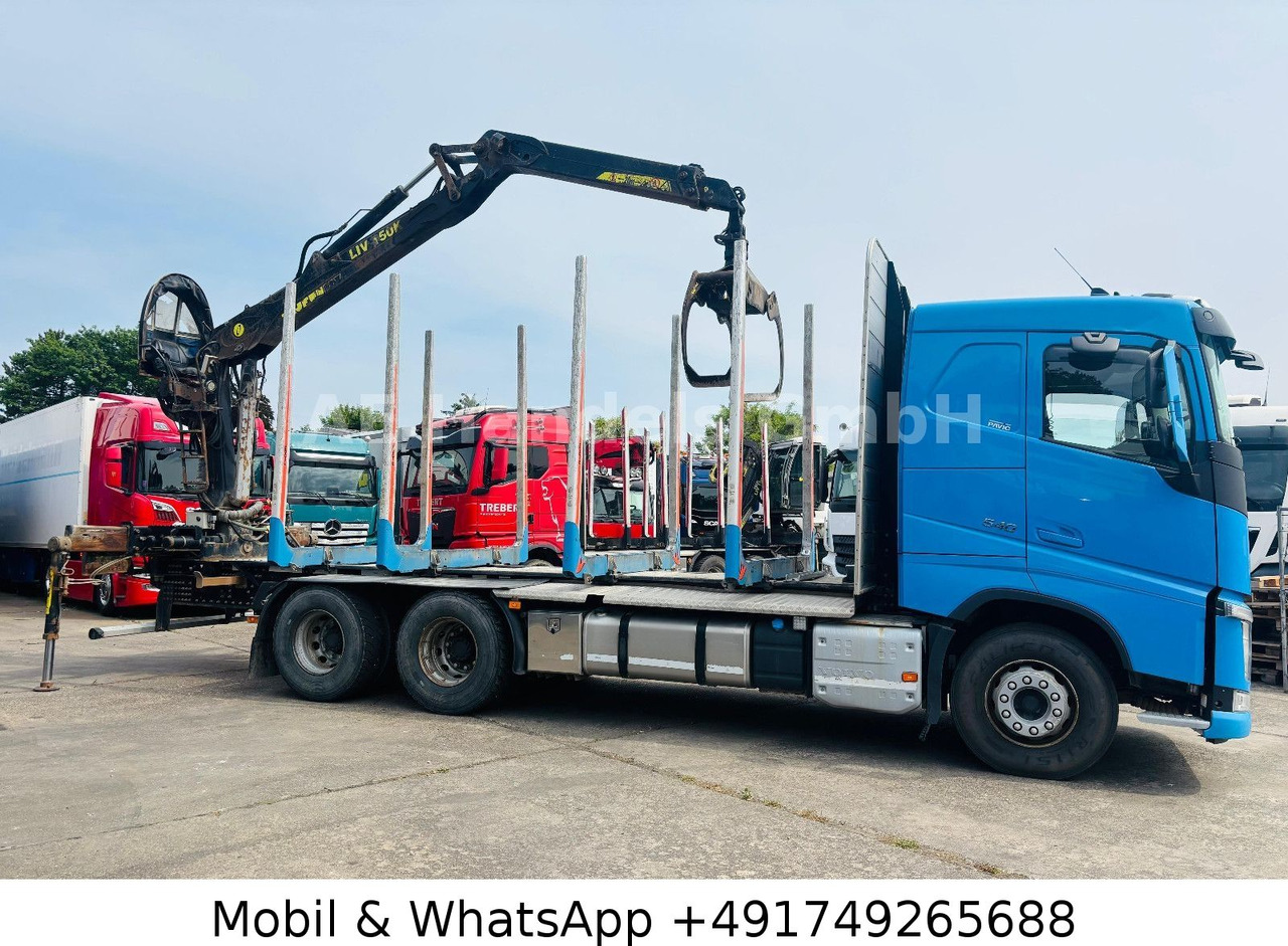 Volvo FH 540 BL 6x4 Tajfun LIV-150K *Retarder/Exte/ACC - Camión forestal, Camión grúa: foto 2 Volvo FH 540 BL 6x4 Tajfun LIV-150K *Retarder/Exte/ACC - Camión forestal, Camión grúa: foto 2