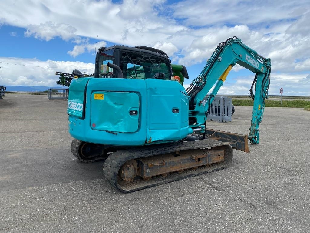 Kobelco SK85 MSR-3E / Certificat CE endommagée - Excavadora de cadenas: foto 4 Kobelco SK85 MSR-3E / Certificat CE endommagée - Excavadora de cadenas: foto 4