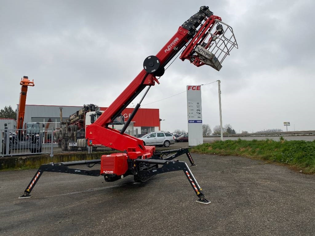 Plataforma telescopica Platform Basket SPIDER 30T /1er Main-Origine Française endommagée: foto 23