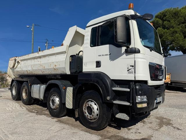 MAN TGX 35.480 BENNE MARREL - Camión volquete: foto 1 MAN TGX 35.480 BENNE MARREL - Camión volquete: foto 1