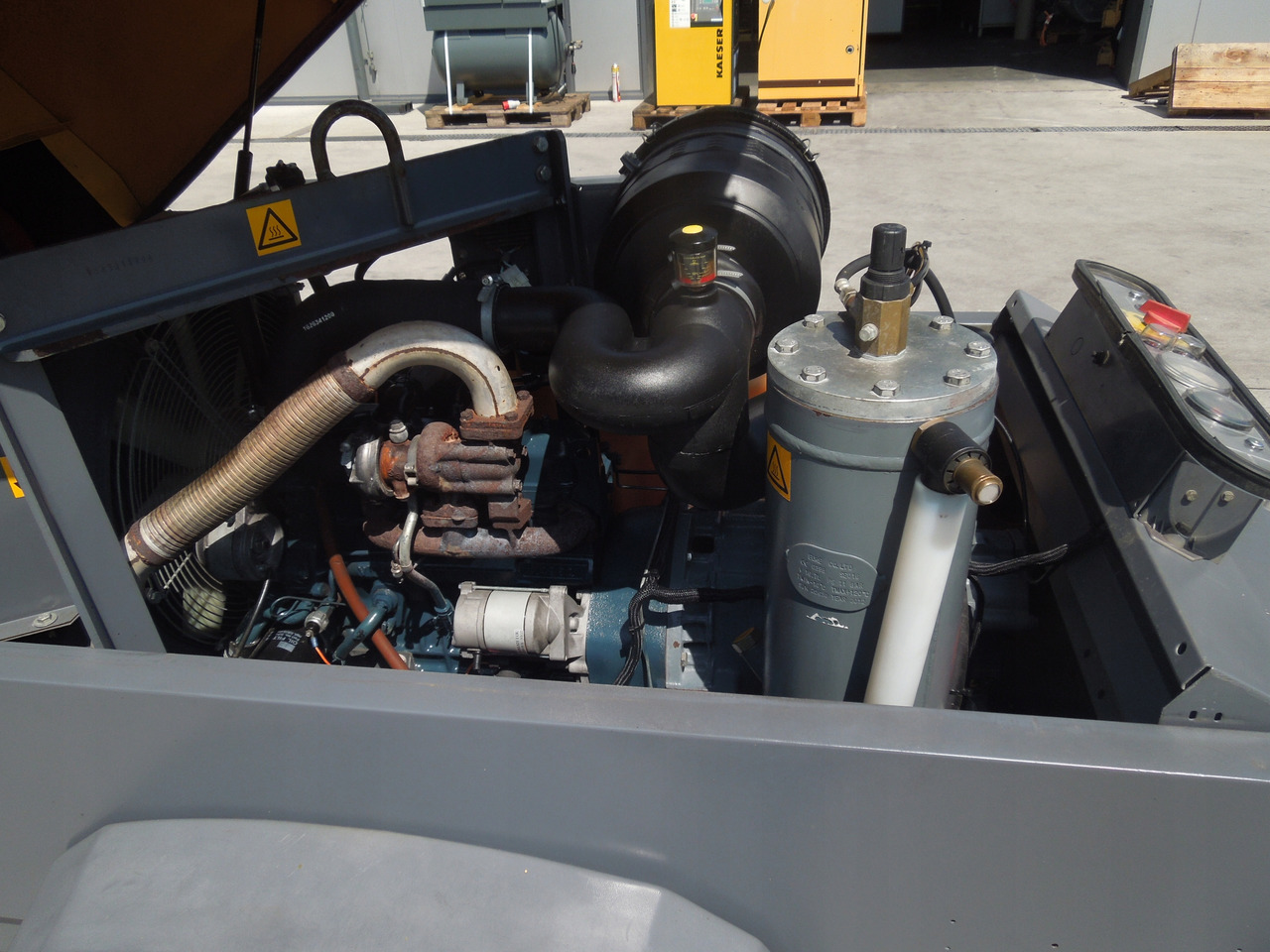 Compresor de aire Atlas Copco XAS87: foto 9 Compresor de aire Atlas Copco XAS87: foto 9