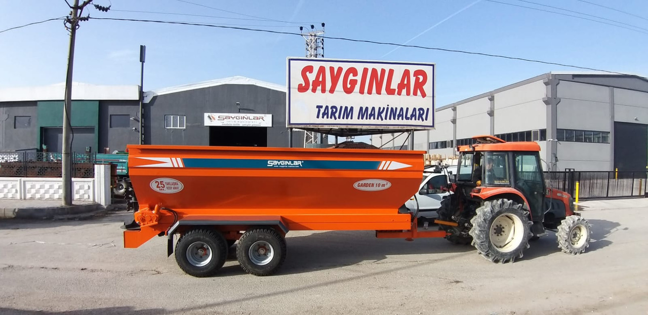 Esparcidor de estiércol nuevo SAYGINLAR GARDEN 10 TON: foto 7 Esparcidor de estiércol nuevo SAYGINLAR GARDEN 10 TON: foto 7