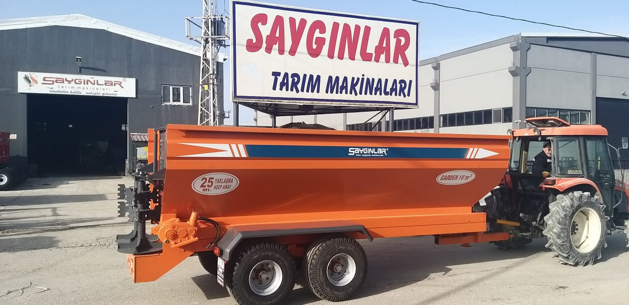 Esparcidor de estiércol nuevo SAYGINLAR GARDEN 10 TON: foto 8 Esparcidor de estiércol nuevo SAYGINLAR GARDEN 10 TON: foto 8