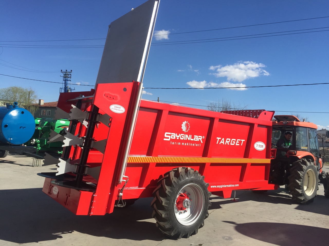 TARGET 10 TON HYDRAULIC PUSH MANURE SPREADER - Esparcidor de estiércol: foto 3 TARGET 10 TON HYDRAULIC PUSH MANURE SPREADER - Esparcidor de estiércol: foto 3