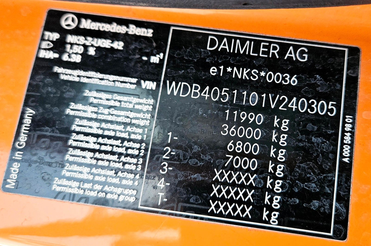 Camión volquete Unimog U427 UGE Euro6 VarioPilot Hydrostat: foto 16 Camión volquete Unimog U427 UGE Euro6 VarioPilot Hydrostat: foto 16