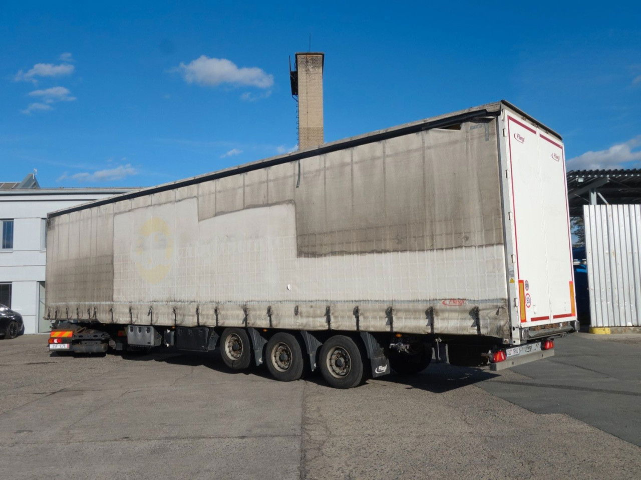 Semirremolque lona Fliegl SDS 01 Mega , 1xLichtachse: foto 6 Semirremolque lona Fliegl SDS 01 Mega , 1xLichtachse: foto 6