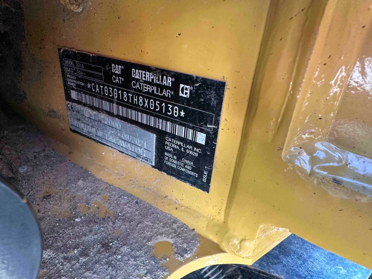 Excavadora de cadenas CAT 301.8: foto 6 Excavadora de cadenas CAT 301.8: foto 6