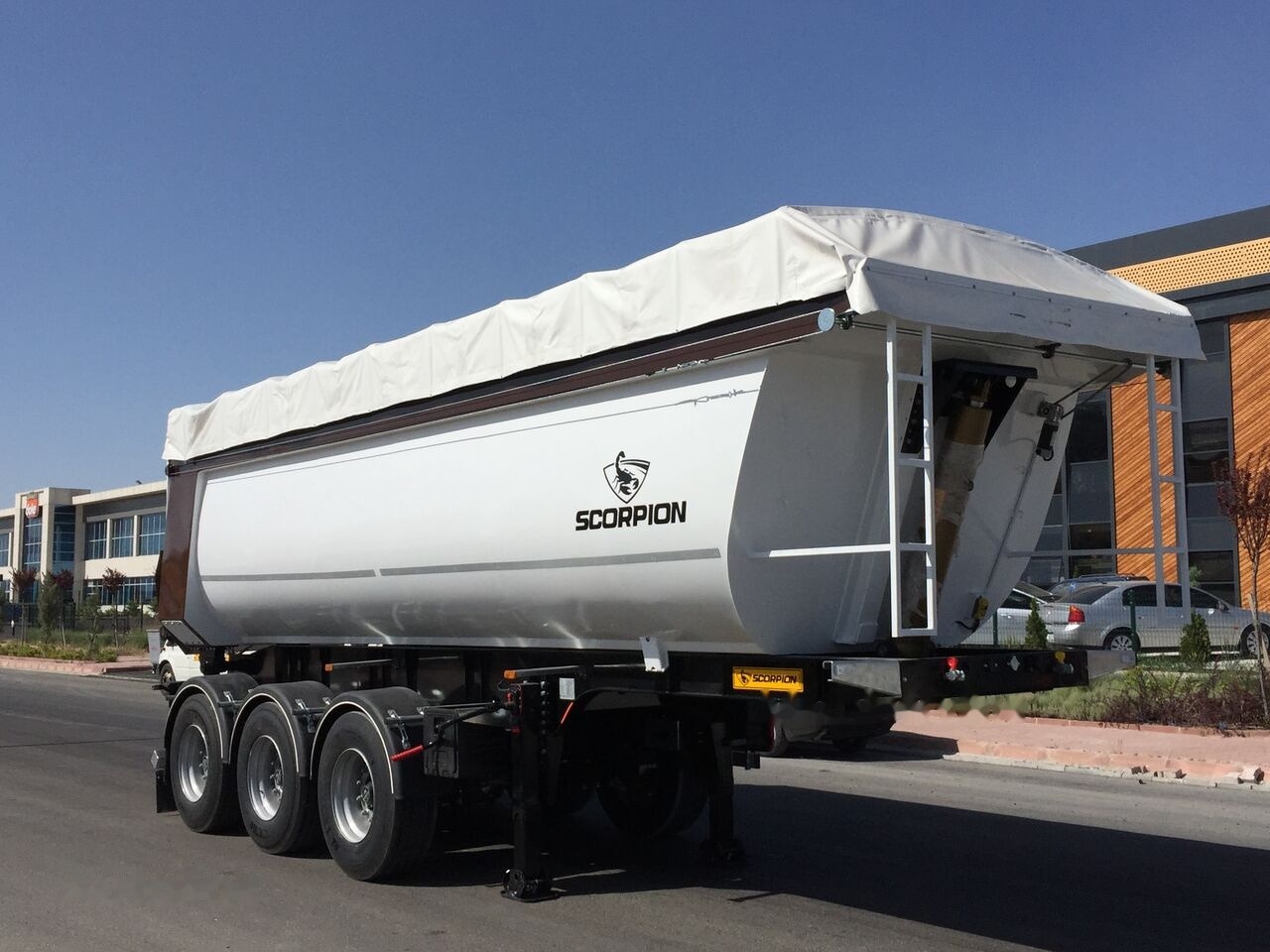 Scorpion Trailer SCORPION TRAILER NEW 3 AXLE TIPPER SEMI TRAILER (MANUFACTURER COMPANY) - Semirremolque volquete: foto 5 Scorpion Trailer SCORPION TRAILER NEW 3 AXLE TIPPER SEMI TRAILER (MANUFACTURER COMPANY) - Semirremolque volquete: foto 5