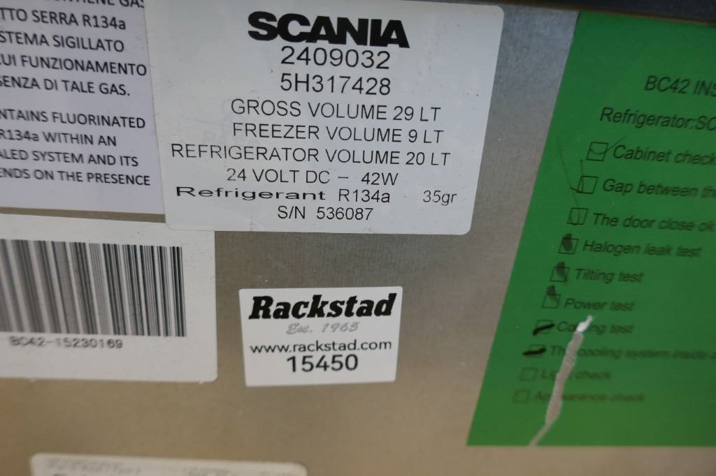 Kylskåp Scania R-serie - Cabina para Camión: foto 4 Kylskåp Scania R-serie - Cabina para Camión: foto 4