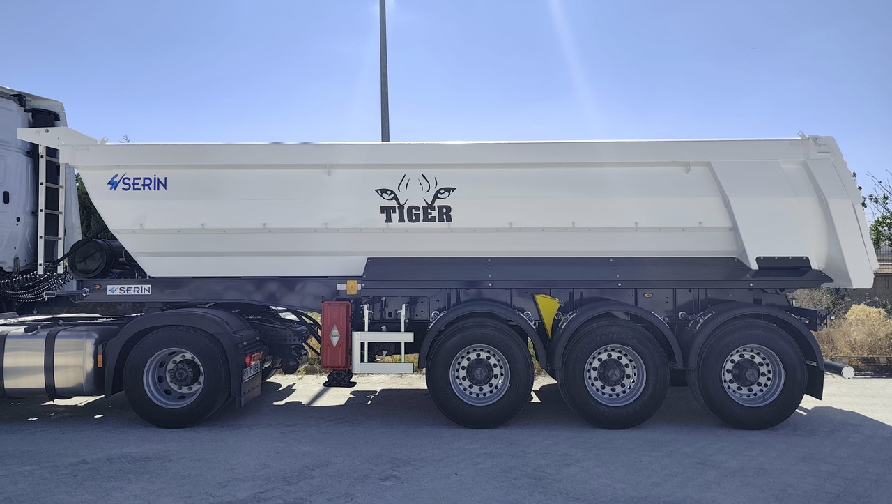 Semirremolque volquete para transporte de materiales áridos nuevo SERIN Tiger HARDOX  28 m³ Tipper Semi-Trailer: foto 10