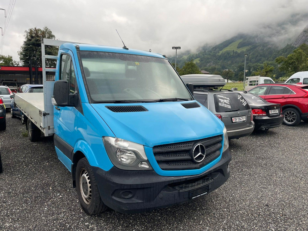 Mercedes-Benz 316 CDI, 5.20m Pritsche - Furgoneta caja abierta: foto 1 Mercedes-Benz 316 CDI, 5.20m Pritsche - Furgoneta caja abierta: foto 1