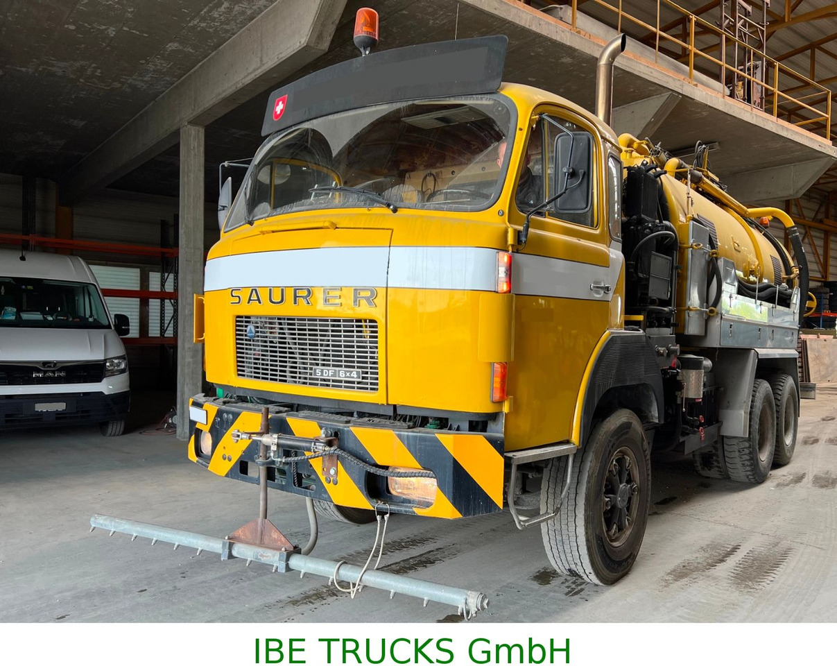 Saurer 5 DF 6x4, Kaiser - Limpieza de alcantarillado: foto 2 Saurer 5 DF 6x4, Kaiser - Limpieza de alcantarillado: foto 2