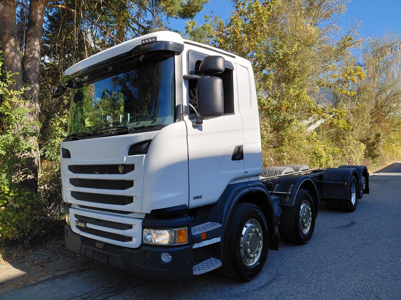 Scania G490 8x2, ADR, Retarder, Opticruise, Fahrgestell - Camión chasis: foto 2 Scania G490 8x2, ADR, Retarder, Opticruise, Fahrgestell - Camión chasis: foto 2