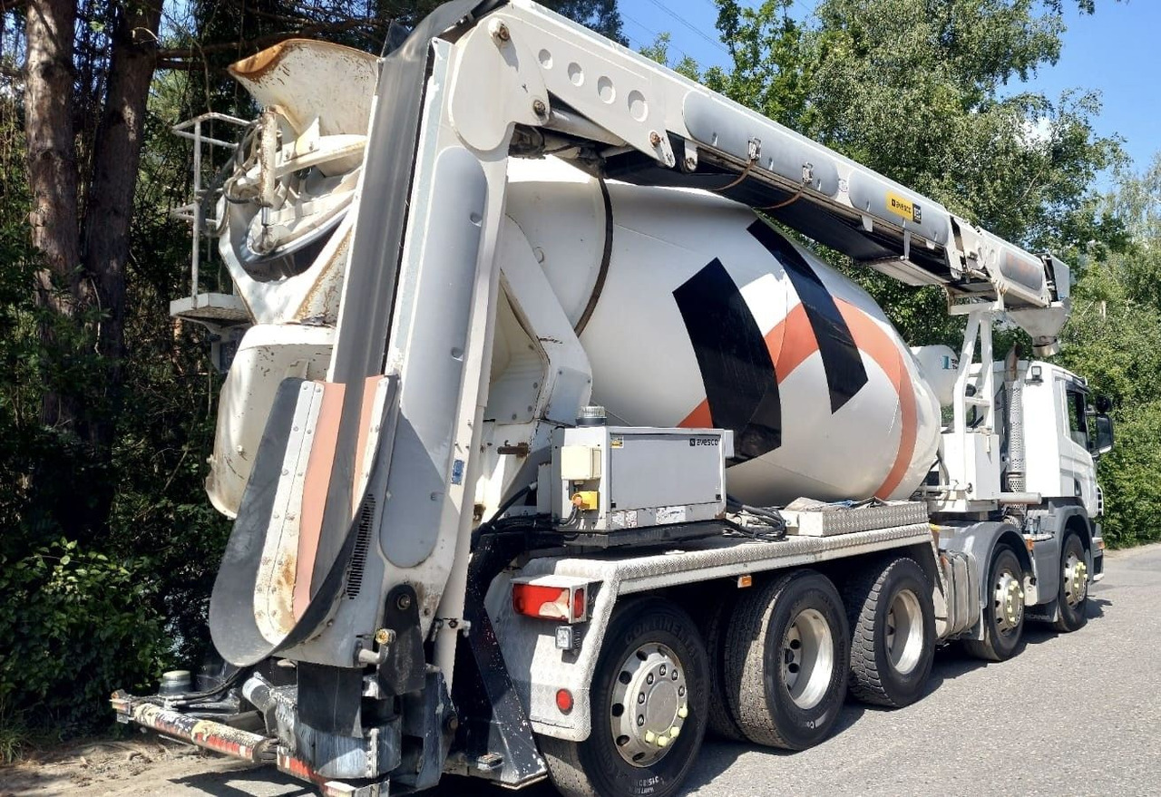 Scania P450 LB 10x4,E6,Stetter 10m³,Förderband/belt 16m - Camión hormigonera: foto 5 Scania P450 LB 10x4,E6,Stetter 10m³,Förderband/belt 16m - Camión hormigonera: foto 5