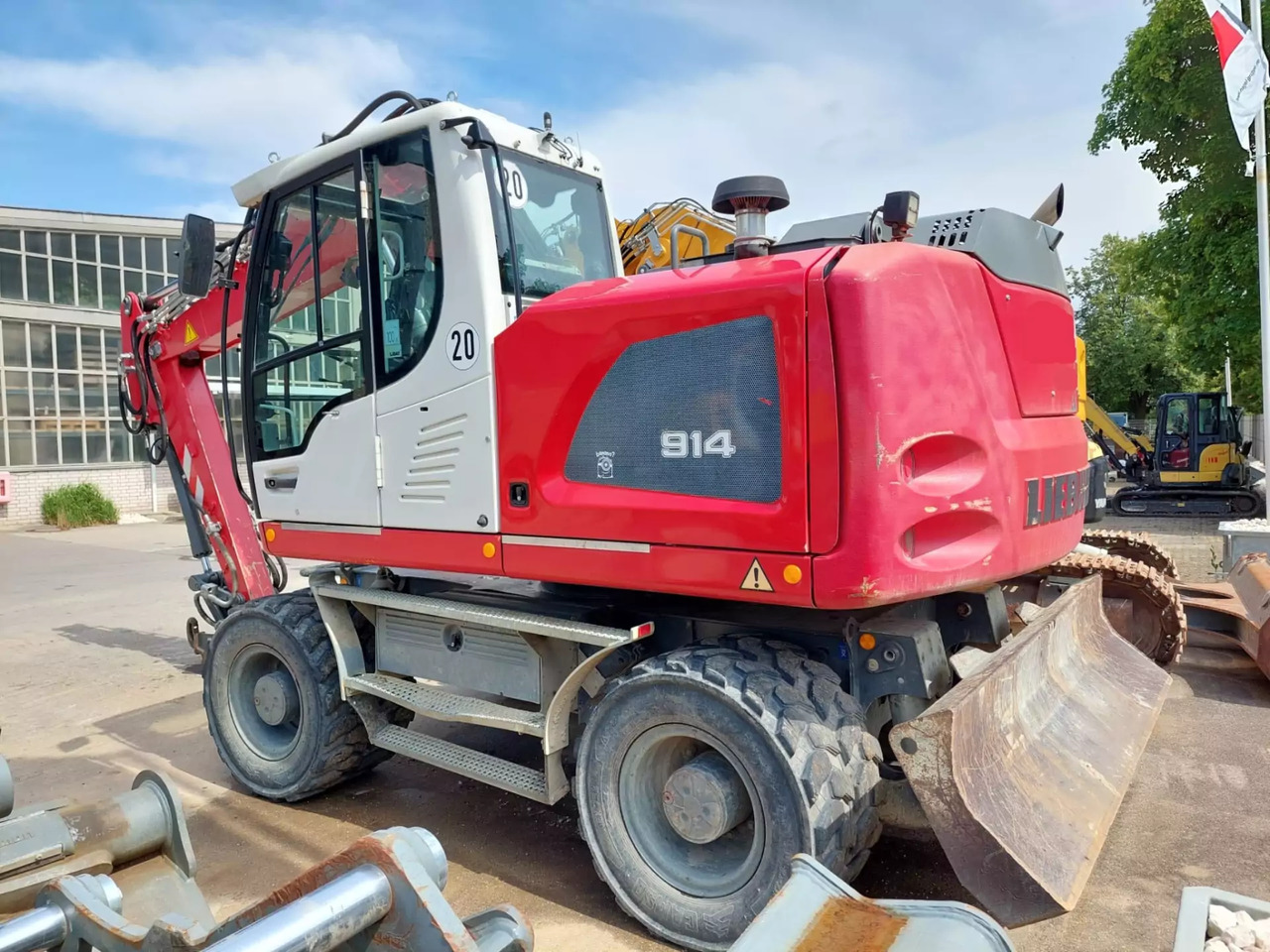 2018 Liebherr A 914 Litronic - Excavadora de ruedas: foto 4 2018 Liebherr A 914 Litronic - Excavadora de ruedas: foto 4