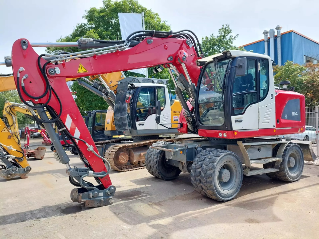 2018 Liebherr A 914 Litronic - Excavadora de ruedas: foto 1 2018 Liebherr A 914 Litronic - Excavadora de ruedas: foto 1