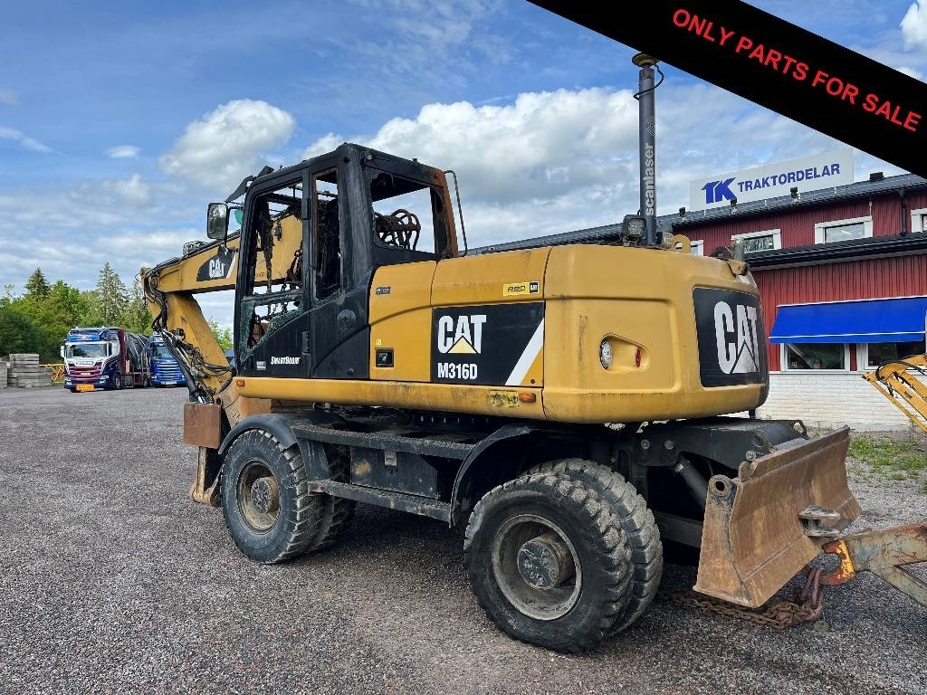 CAT 316D Dismantled: only spare parts  - Excavadora de ruedas: foto 1 CAT 316D Dismantled: only spare parts  - Excavadora de ruedas: foto 1