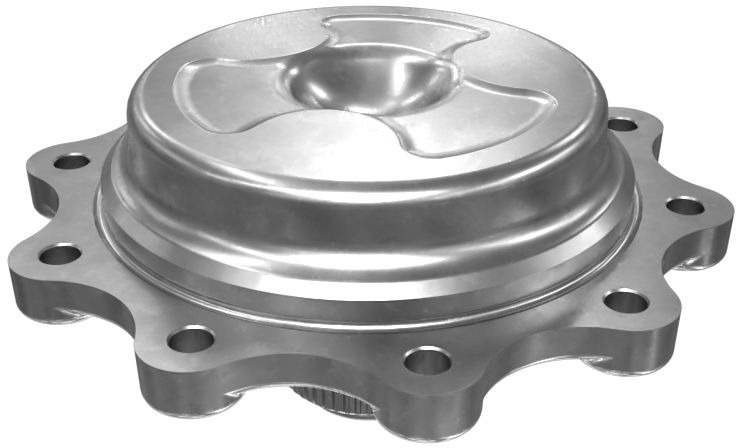 Cat Caterpillar 450E 450F - tylna oś - piasta 288-7221 NOWA - Eje posterior para Retroexcavadora: foto 1 Cat Caterpillar 450E 450F - tylna oś - piasta 288-7221 NOWA - Eje posterior para Retroexcavadora: foto 1