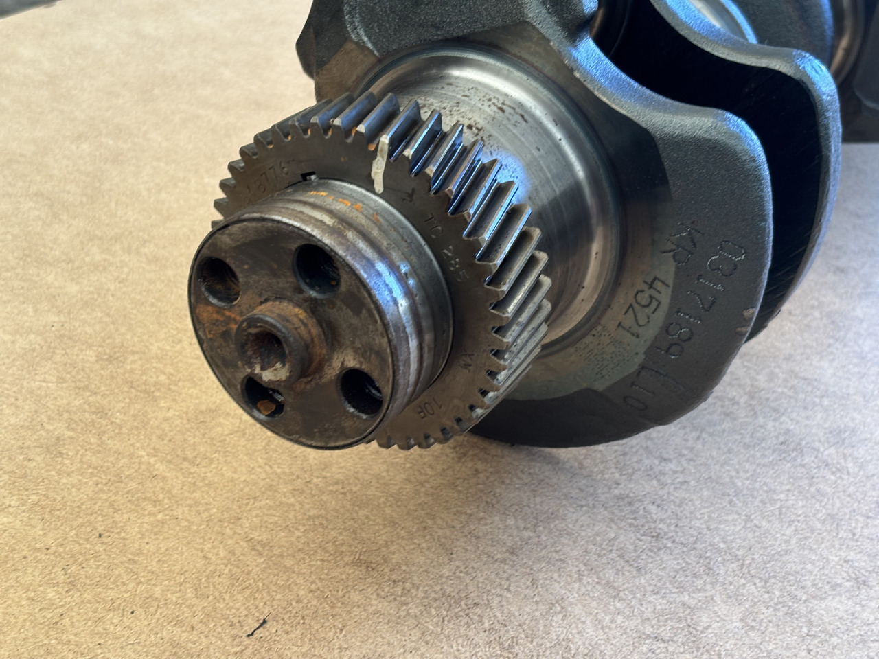 Cummins 6CT8.3 Wał korbowy silnika / CASE J917443 J918986 3918986 3917443 - Cigüeñal para Maquinaria agrícola: foto 1 Cummins 6CT8.3 Wał korbowy silnika / CASE J917443 J918986 3918986 3917443 - Cigüeñal para Maquinaria agrícola: foto 1