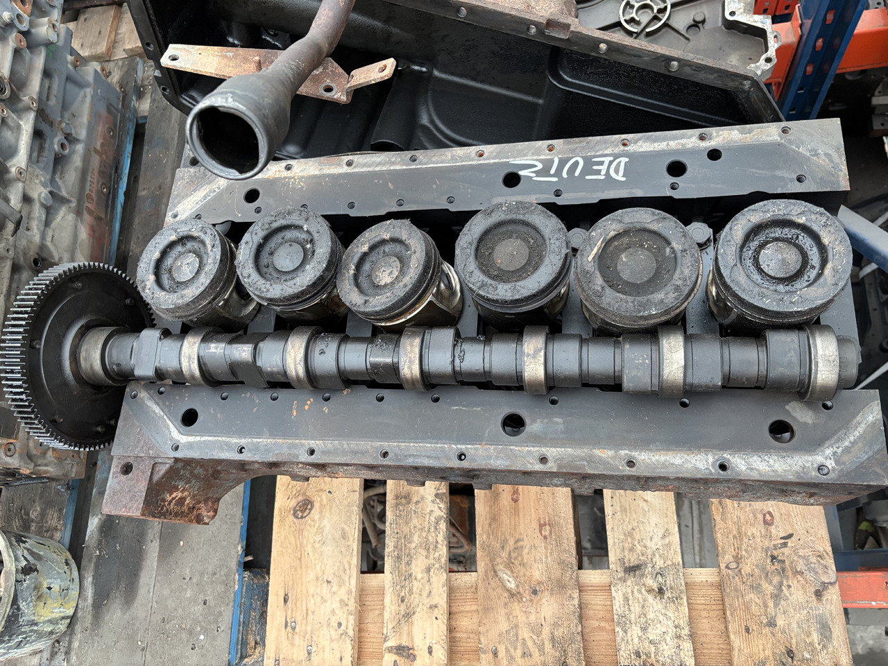 Deutz TCD 6.1 276 KM Fendt 820 Vario Silnik Blok Wał Tłoki CZĘŚCI 04508501R - Motor y piezas para Maquinaria agrícola: foto 1 Deutz TCD 6.1 276 KM Fendt 820 Vario Silnik Blok Wał Tłoki CZĘŚCI 04508501R - Motor y piezas para Maquinaria agrícola: foto 1