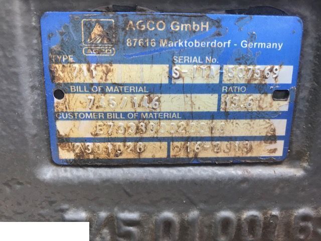 Fendt 700 - Zwrotnica - Mangueta para Maquinaria agrícola: foto 3 Fendt 700 - Zwrotnica - Mangueta para Maquinaria agrícola: foto 3