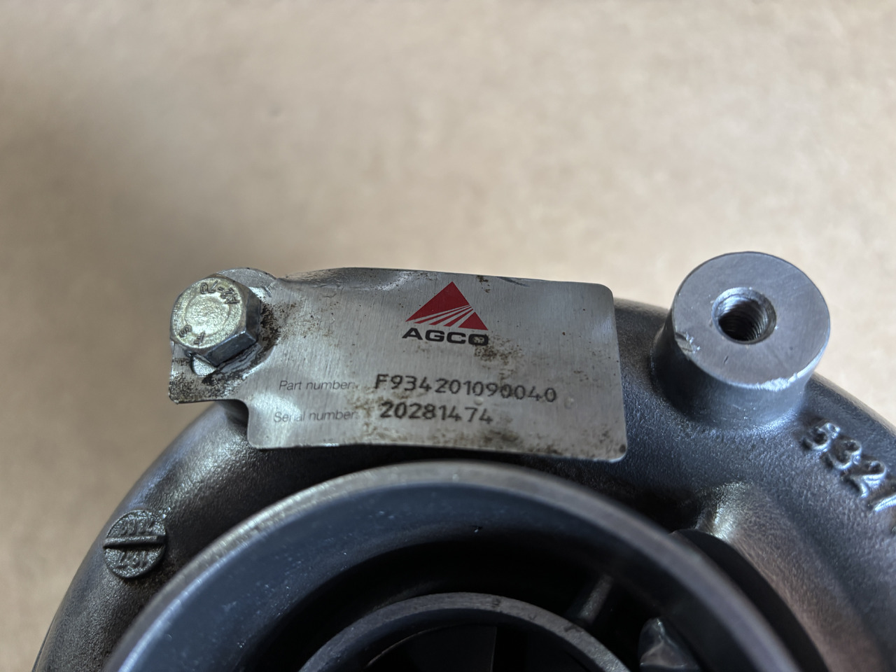 Turbocompresor Fendt 924 930 934 936 Vario - turbosprężarka F934201090040: foto 6