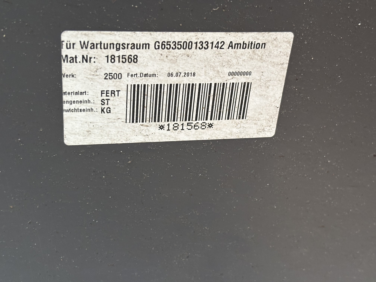 Fendt Katana 65 S4 650 Gen3 85 S4 Owiewka Prawa Obudowa Prawa Klapa H653500133142 - Carrocería y exterior para Maquinaria agrícola: foto 4 Fendt Katana 65 S4 650 Gen3 85 S4 Owiewka Prawa Obudowa Prawa Klapa H653500133142 - Carrocería y exterior para Maquinaria agrícola: foto 4