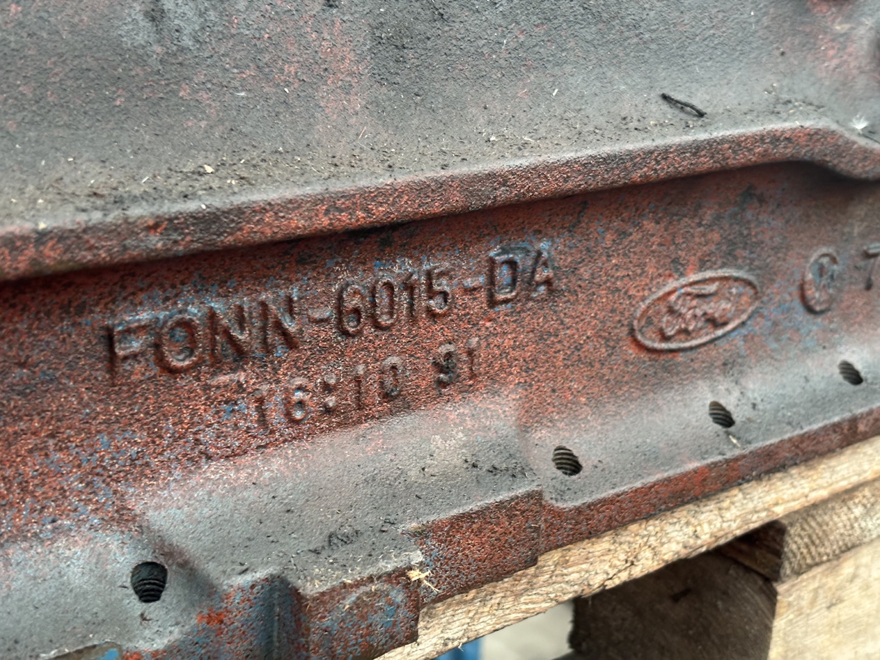 Ford New Holland 8630 8730 8830 TW20 TW25 TW30 Blok Silnika FONN-6015-DA - Bloque de cilindros para Maquinaria agrícola: foto 4 Ford New Holland 8630 8730 8830 TW20 TW25 TW30 Blok Silnika FONN-6015-DA - Bloque de cilindros para Maquinaria agrícola: foto 4