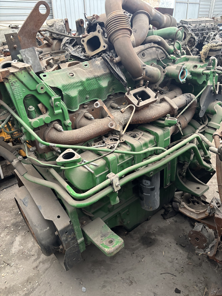 John Deere 6135RW405 Silnik Słupek Blok Kolektor Miska Olejowa Wał Koło Zamachowe Obudowa CZĘŚCI - Volante de inercia para Maquinaria agrícola: foto 1 John Deere 6135RW405 Silnik Słupek Blok Kolektor Miska Olejowa Wał Koło Zamachowe Obudowa CZĘŚCI - Volante de inercia para Maquinaria agrícola: foto 1