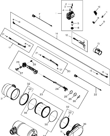 John Deere 9470RX - Przewód DEF (roztwór mocznika dodawany do spalin) RE573112 (Silnik) - Silenciador/ Sistema de escape para Tractor: foto 1 John Deere 9470RX - Przewód DEF (roztwór mocznika dodawany do spalin) RE573112 (Silnik) - Silenciador/ Sistema de escape para Tractor: foto 1