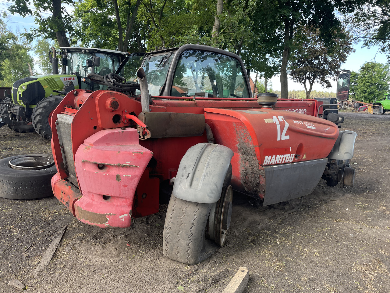 Manitou MHT 860 - na części - Manipulador telescópico: foto 2 Manitou MHT 860 - na części - Manipulador telescópico: foto 2