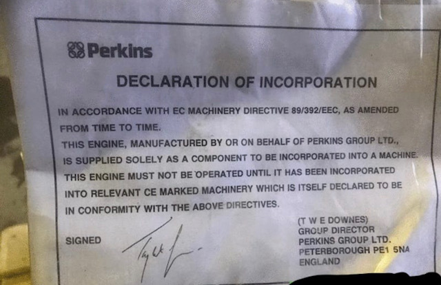 Nowy silnik Perkins 1004.4 AB80468 - Motor para Maquinaria agrícola: foto 3 Nowy silnik Perkins 1004.4 AB80468 - Motor para Maquinaria agrícola: foto 3