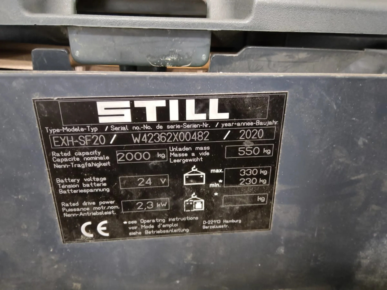 STILL EXH-SF20 - Transpaleta: foto 5 STILL EXH-SF20 - Transpaleta: foto 5